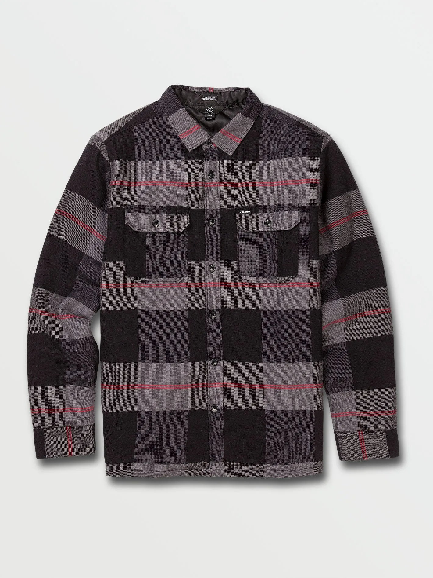 Trademan Plaid Long Sleeve Flannel - Castlerock