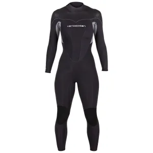 Used Henderson 3mm Women's Thermoprene Pro Dive Jumpsuit, Black, Size: 16