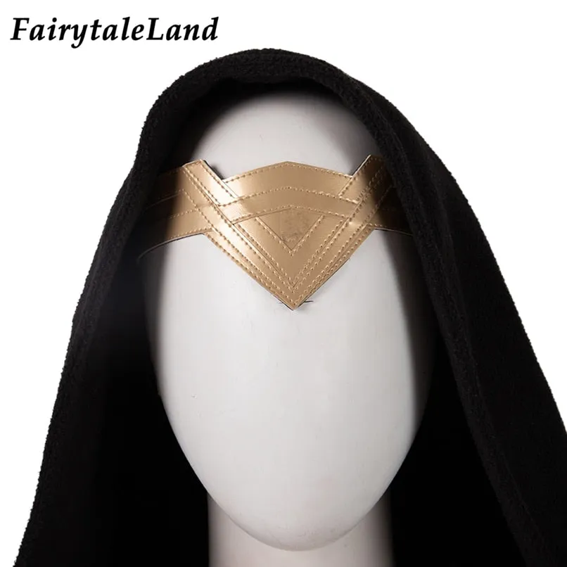 VenusFox Wonder Girl Cosplay Costume Halloween Superhero Outfit Diana Prince Uniform Boots Fancy Cape Sexy Suit