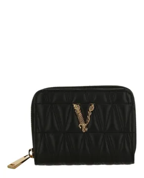 Versace Virtus Bifold Zip Wallet