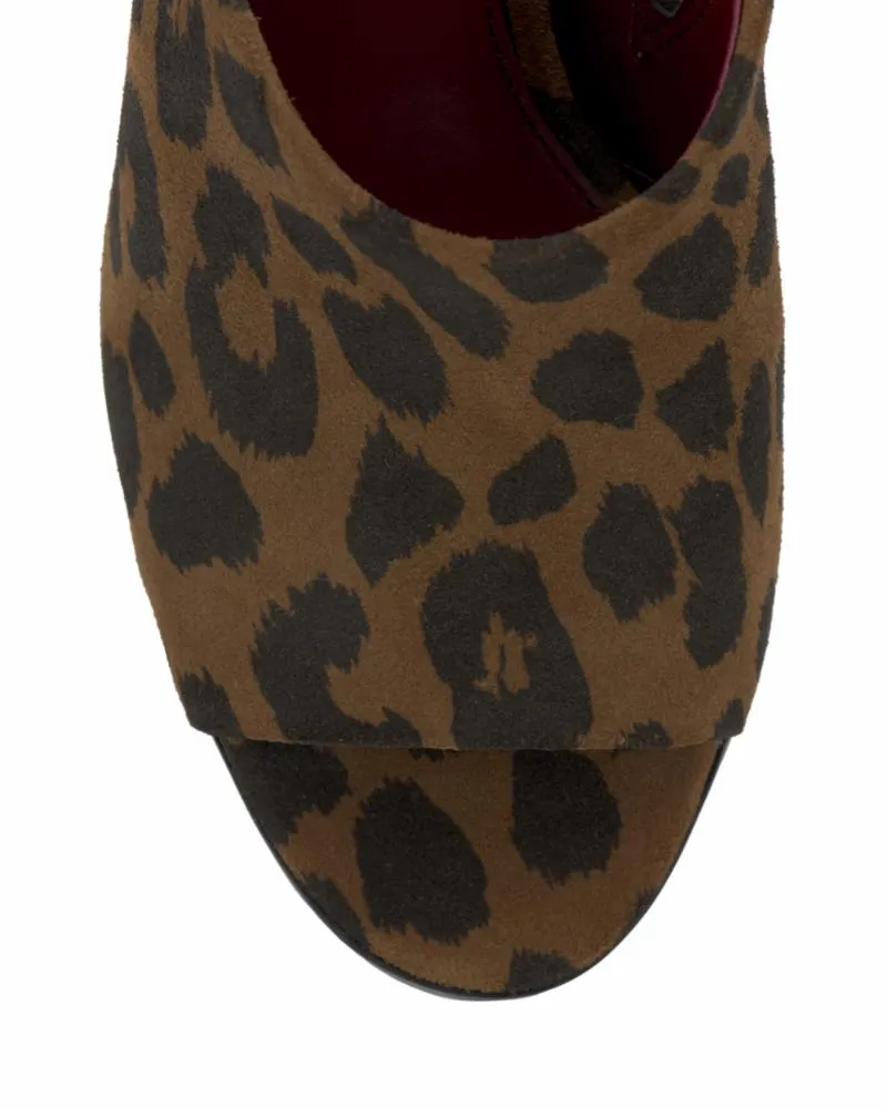 Vince Camuto Women's Brianda Hickory/Burnished Suede Leopar M