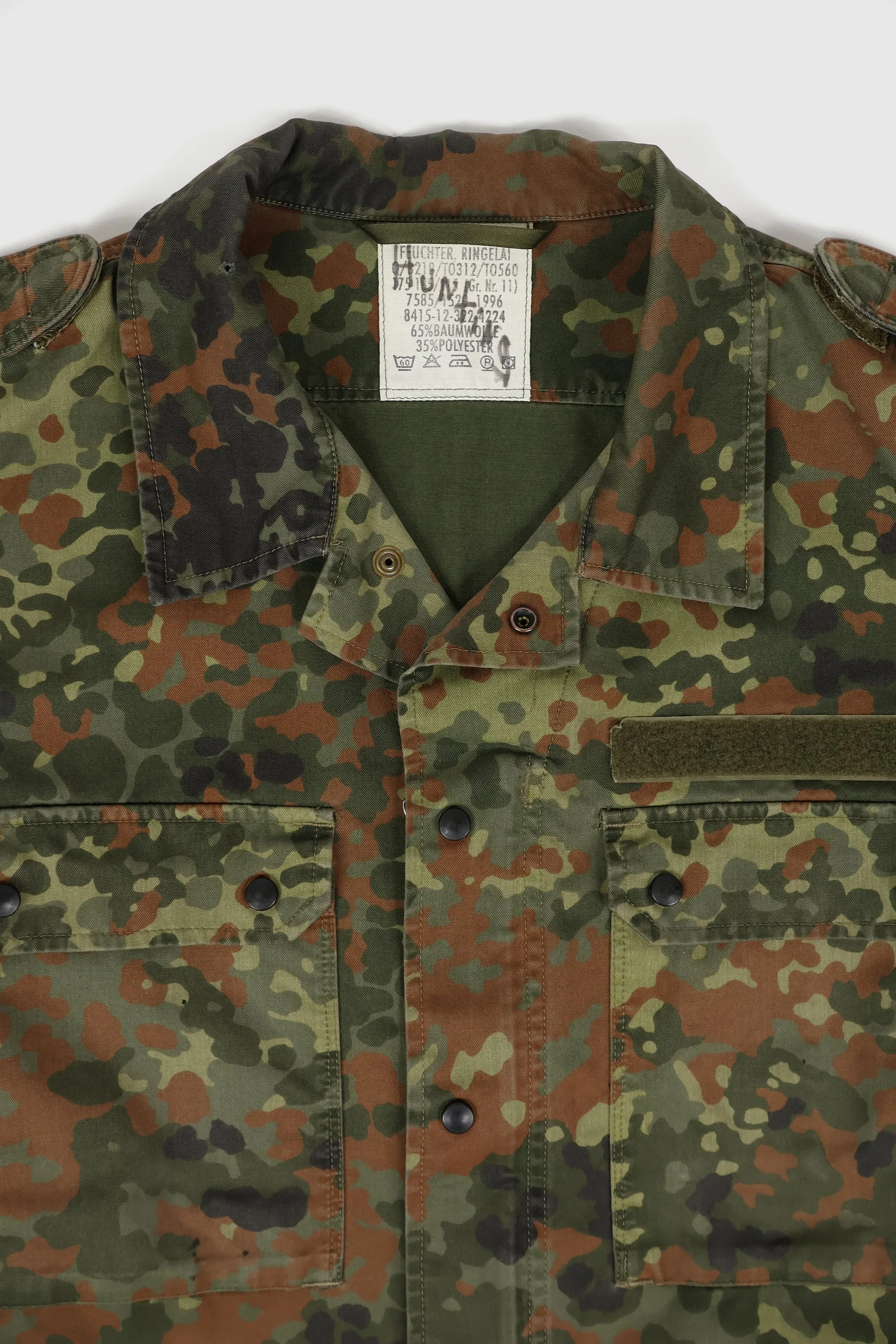 Vintage Snap Button Camo Jacket 02