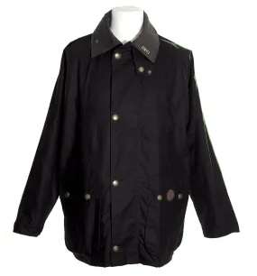 W10 - Burley Wax Jacket (Vented) - BLACK