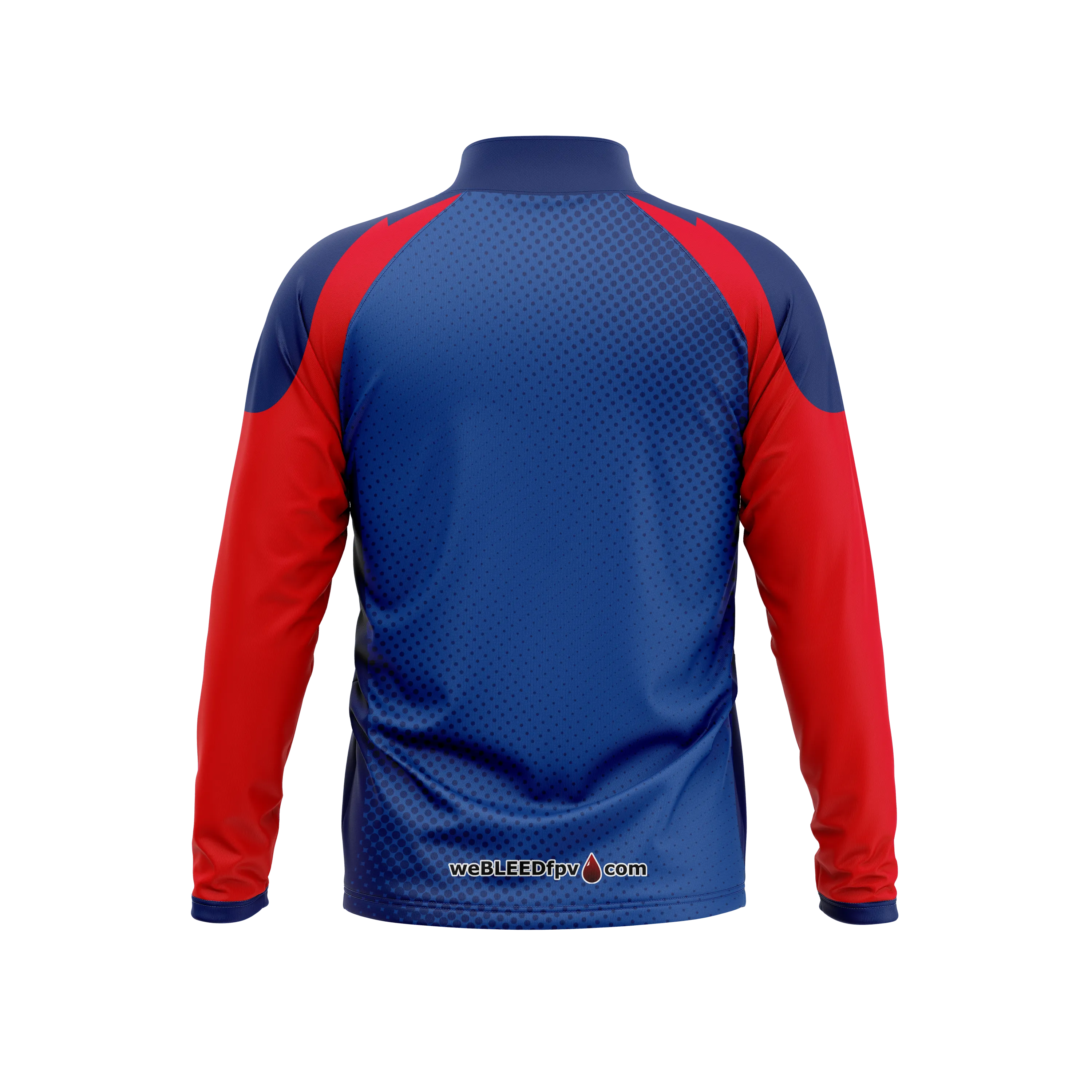 weBLEEDfpv Team Quarter Zip Pullover